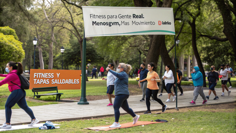 Fitness para Gente Real: Menos Gym, Más Movimiento Diario
