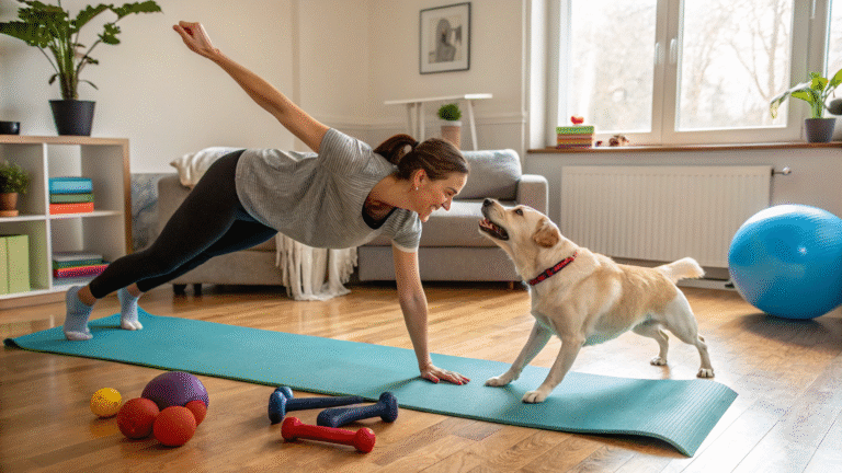 Ponte en Forma con Tu Mejor Amigo: Rutinas de Ejercicio con Mascotas en Casa
